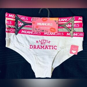 Mean Girls 3-Pack of Women’s Hipster Underwear Size Small